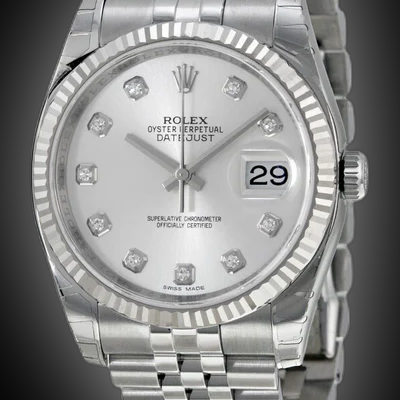 Rolex Datejust 36 116234 Blue Dial, Stainless Steel, Jubilee